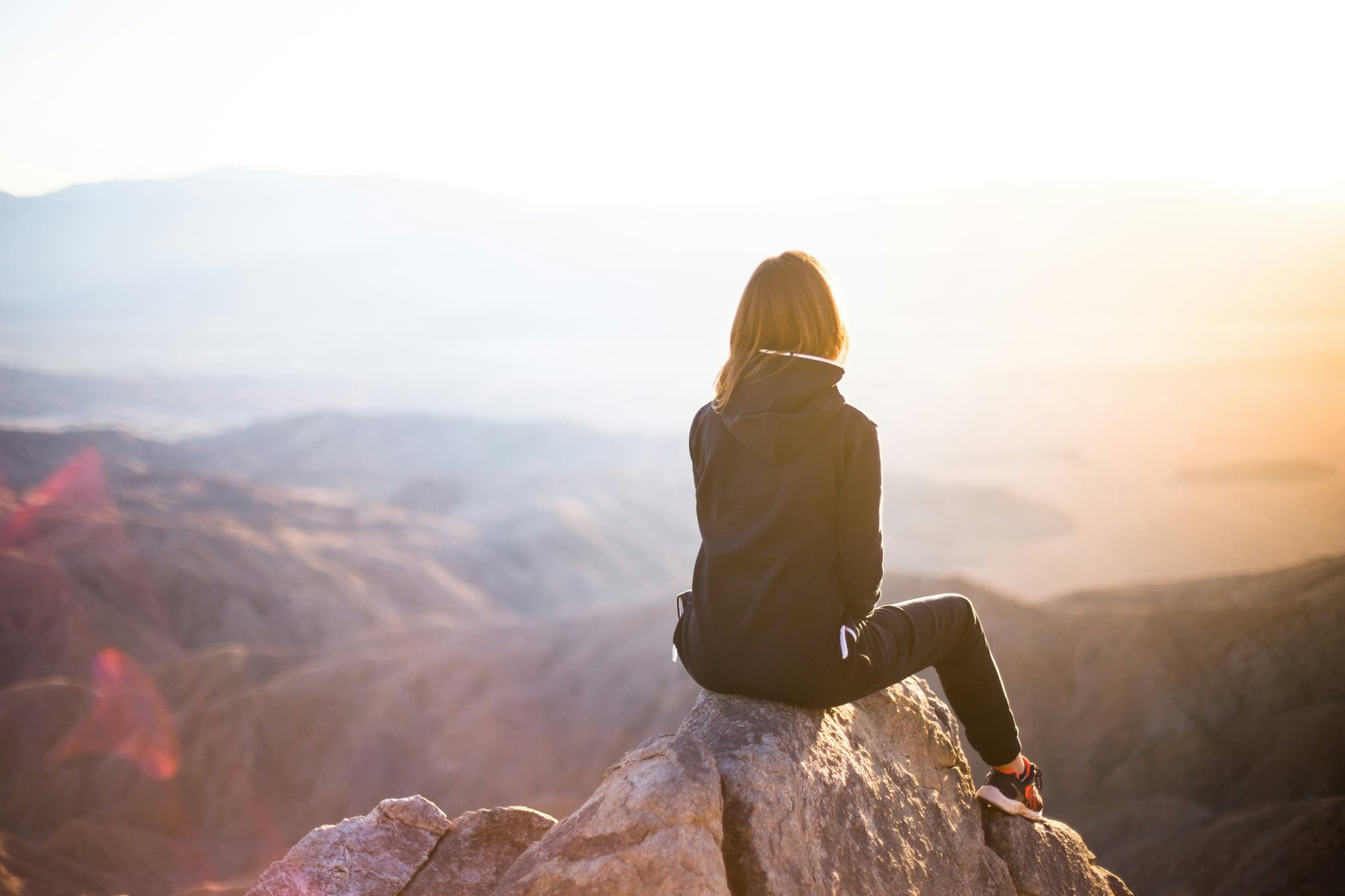 Woman Hiking